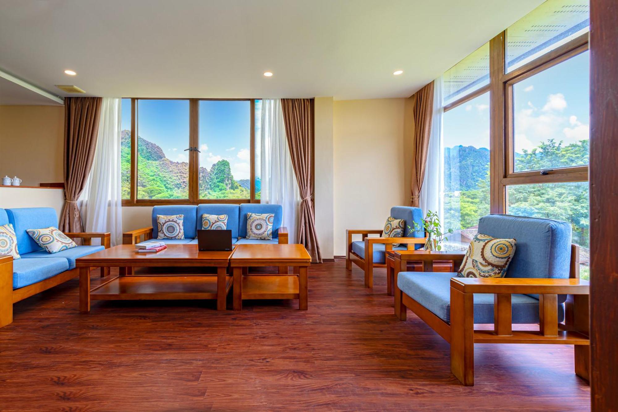 Lisha Garden Resort Hotel Vang Vieng Exterior photo